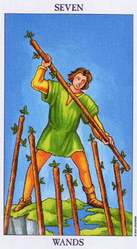 Seven of Wands