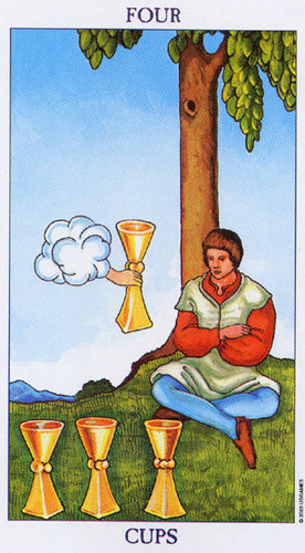 Four of Cups