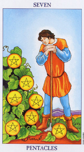 Seven of Pentacles